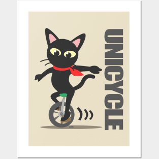 Unicycle Posters and Art